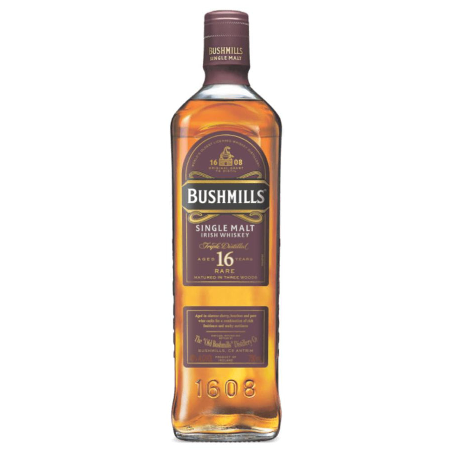 Bushmills 16 Year Old Single Malt Irish whiskey Bushmills