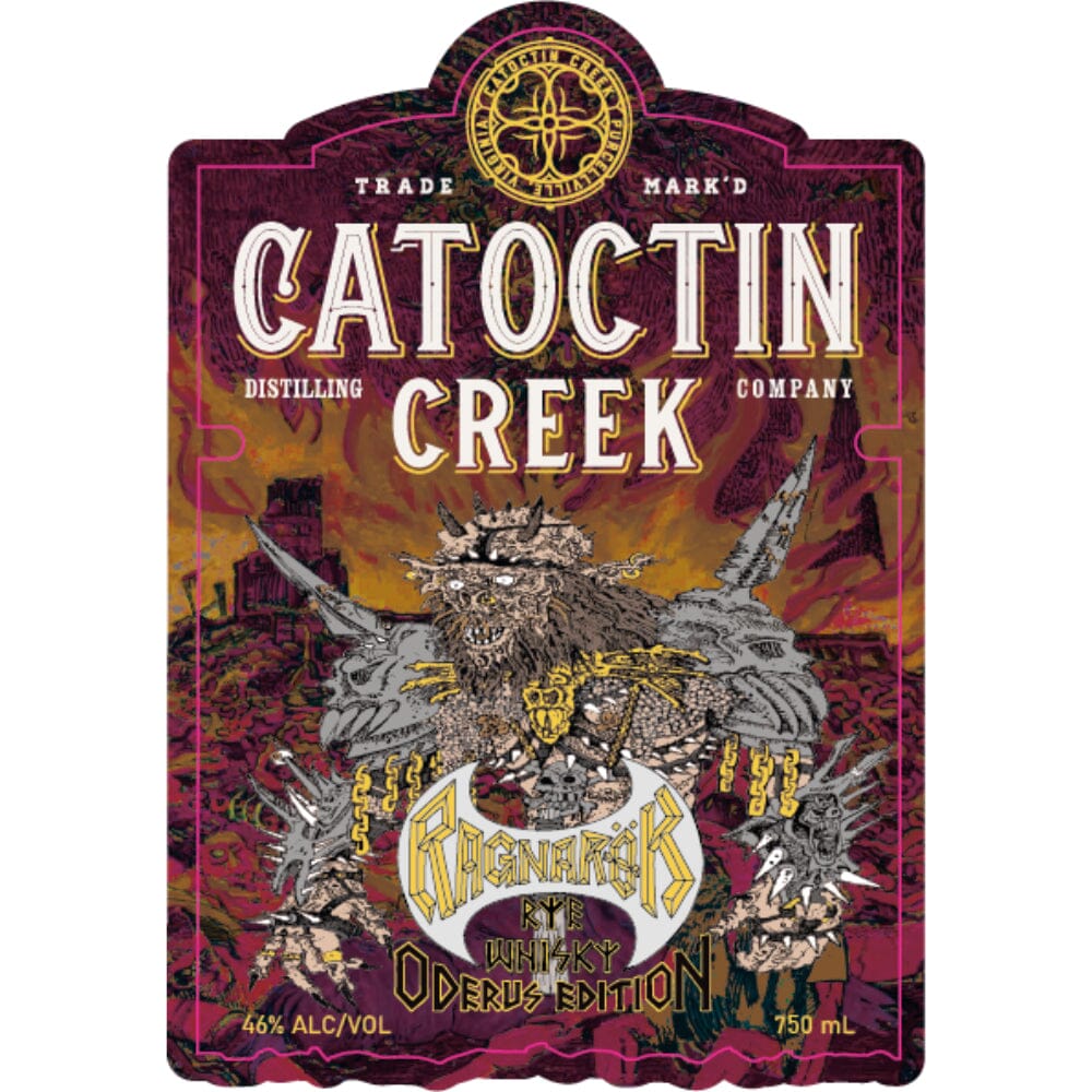 Catoctin Creek GWAR Ragnarök Rye Oderus Edition Rye Whiskey Catoctin Creek Distilling Company