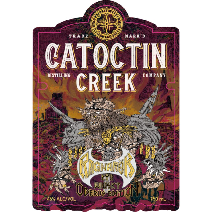 Catoctin Creek GWAR Ragnarök Rye Oderus Edition Rye Whiskey Catoctin Creek Distilling Company