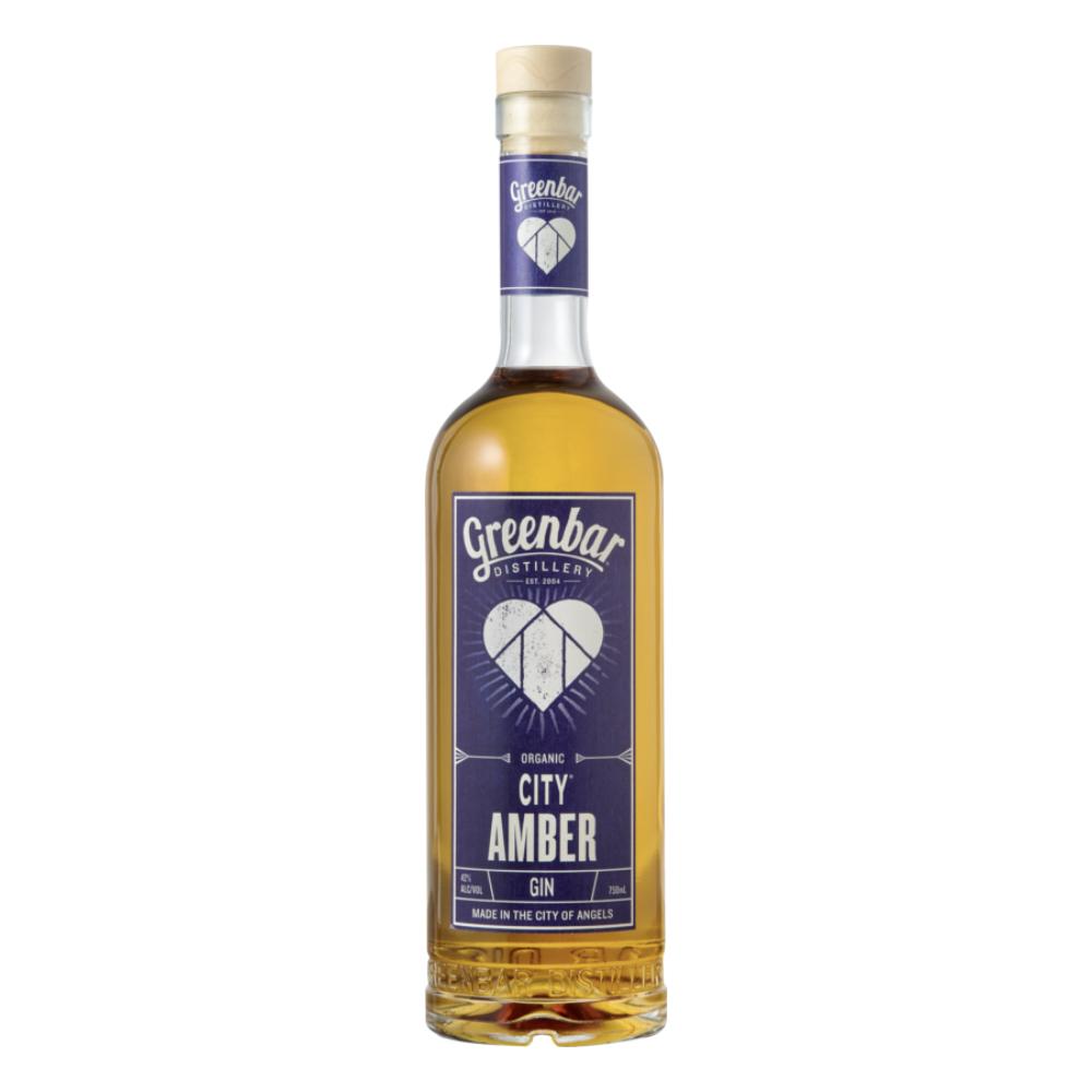 City Amber Gin gin Greenbar Distillery