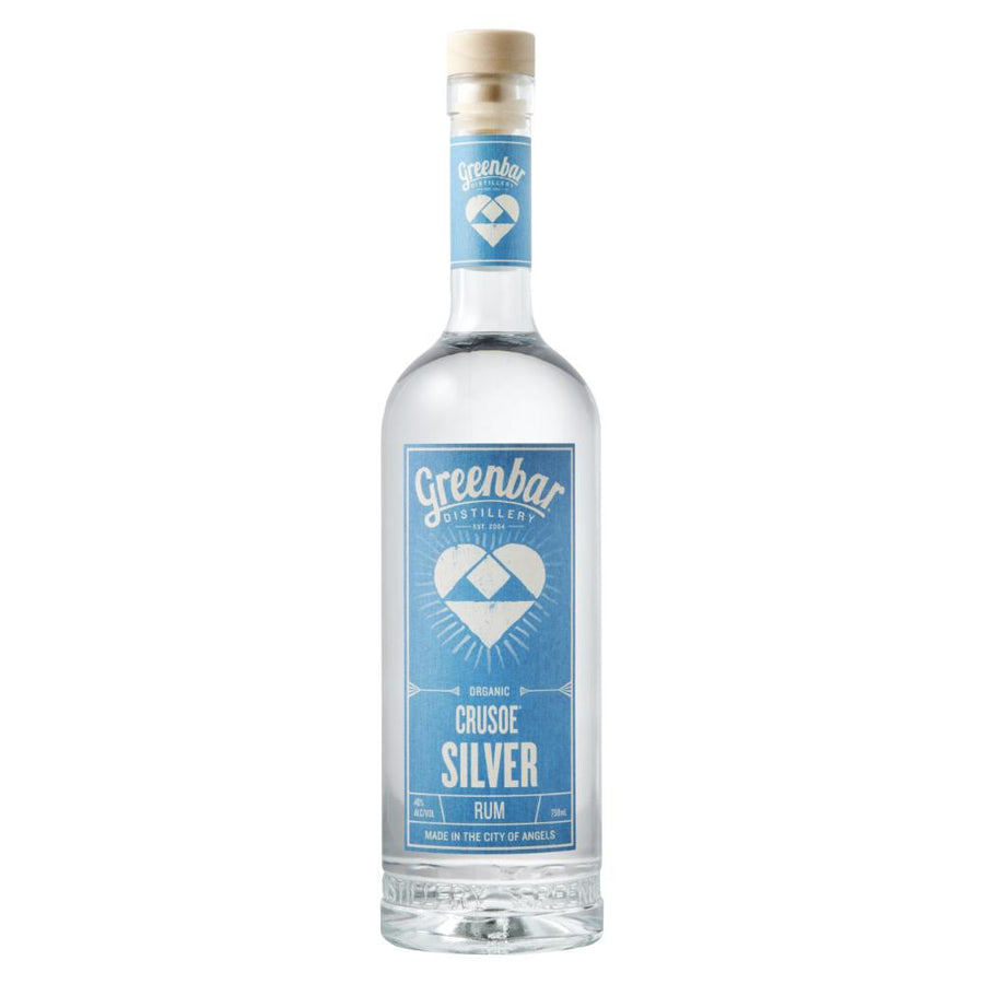 Crusoe Silver Rum Rum Greenbar Distillery
