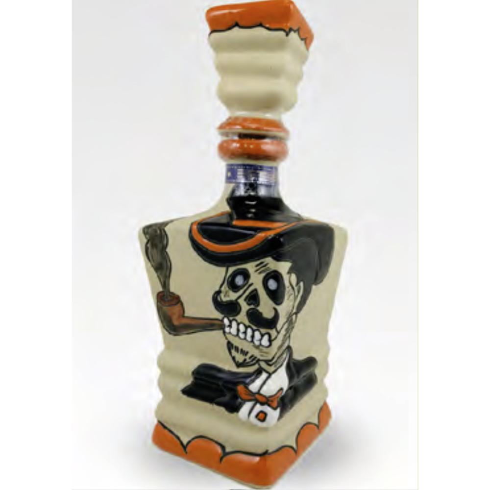 Dinastía Real Extra Añejo Ceramic Bottle - Día De Muertos Tequila Tequila Dinastía Real