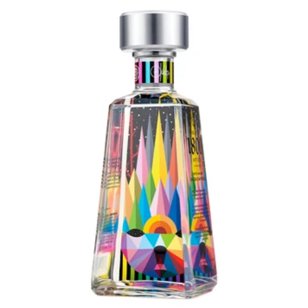 Essential 1800 Artists Series Okuda San Miguel Limited Edition Bottle Tequila 1800 Tequila