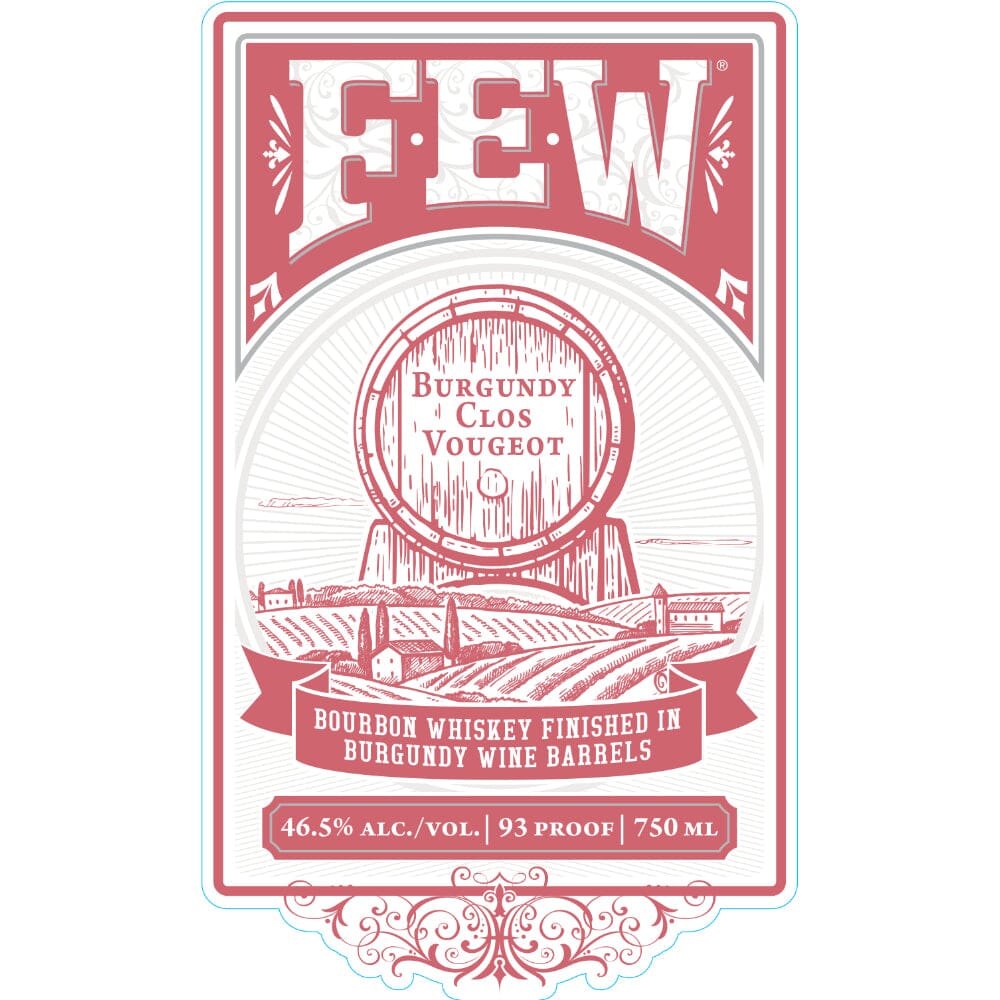 FEW Bourbon Finished in Burgundy Wine Barrels Bourbon FEW Spirits
