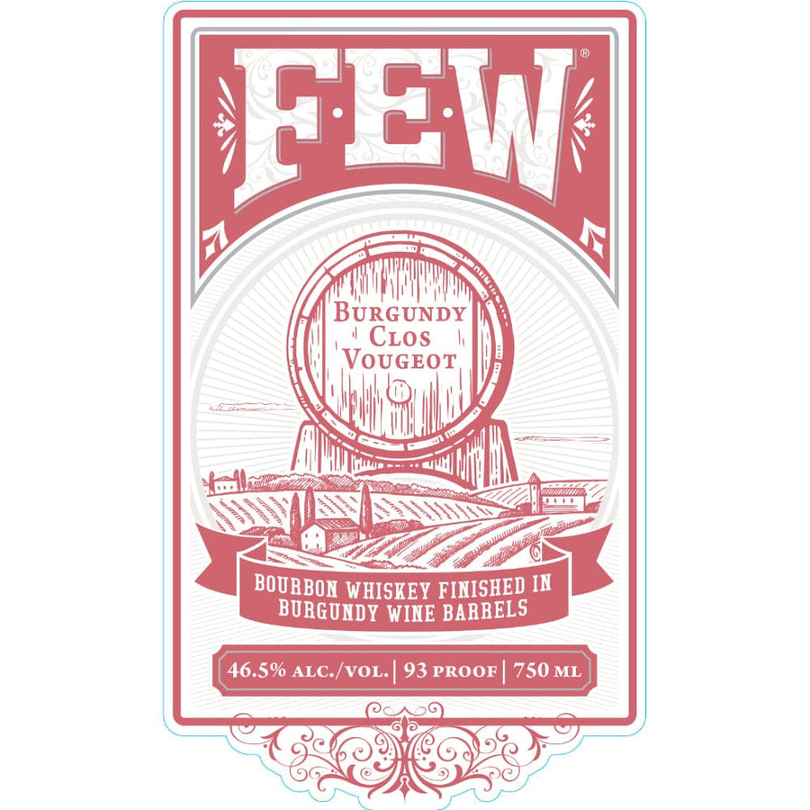 FEW Bourbon Finished in Burgundy Wine Barrels Bourbon FEW Spirits