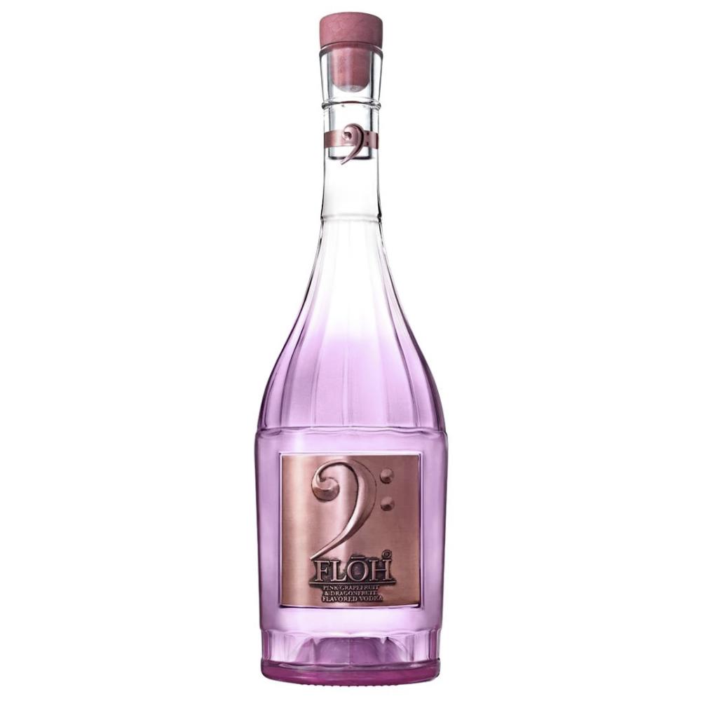 FLOH Vodka Pink Grapefruit Dragon Fruit Vodka FLOH Vodka