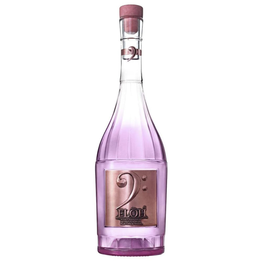 FLOH Vodka Pink Grapefruit Dragon Fruit Vodka FLOH Vodka