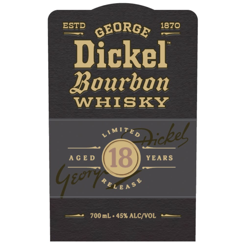 George Dickel 18 Year Old Bourbon Limited Edition Bourbon George Dickel