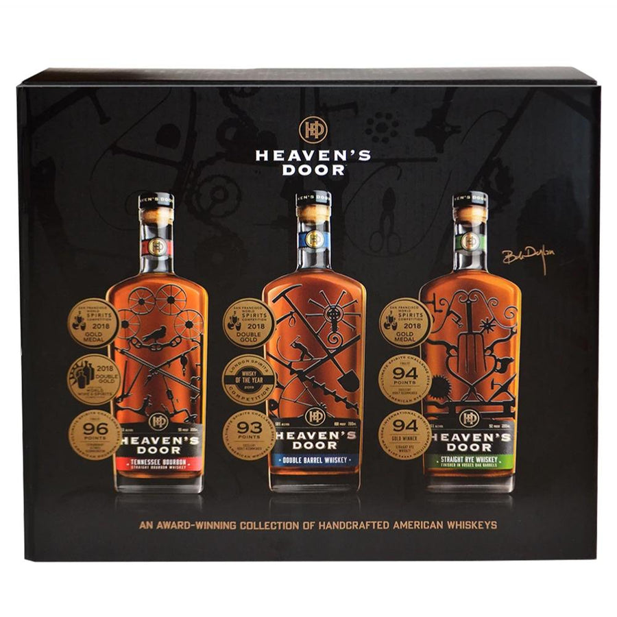 Heaven’s Door Trilogy Collection Bourbon Heaven's Door Whiskey