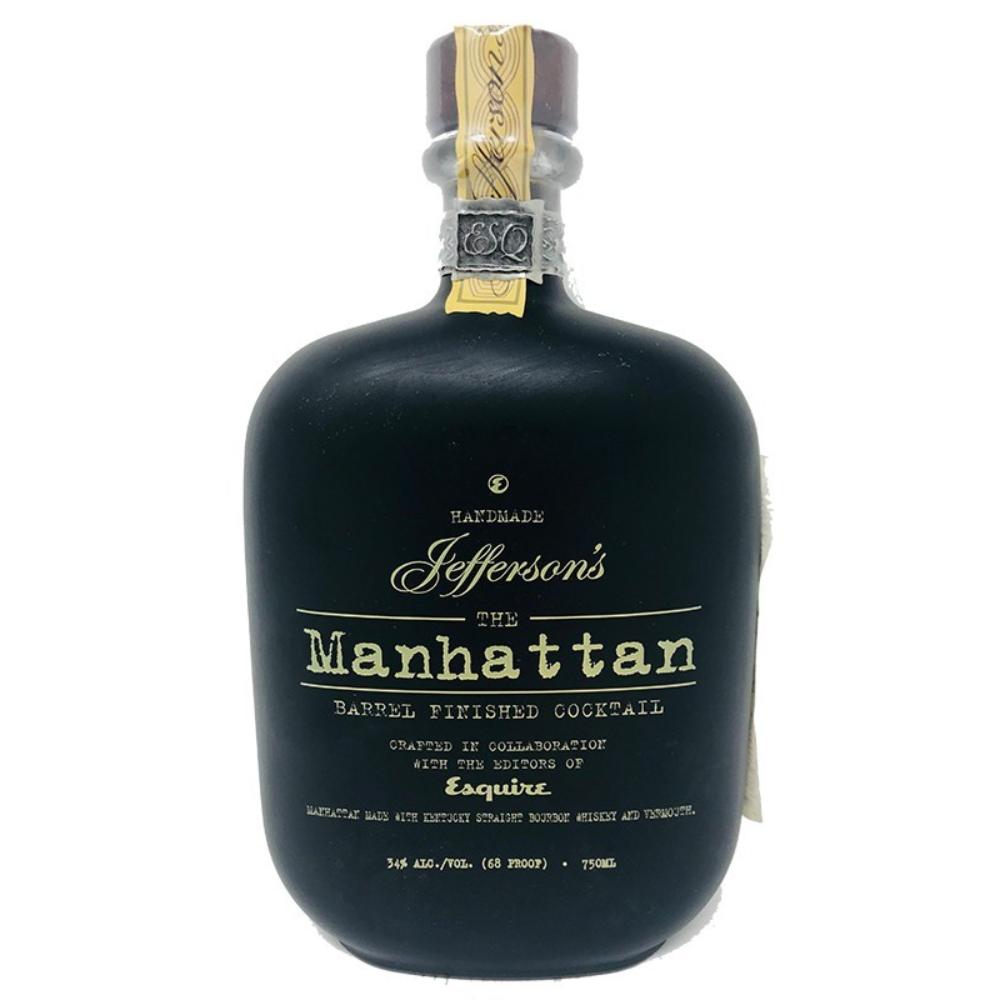 Jefferson’s Manhattan Barrel Finished Cocktail Bourbon Jefferson's