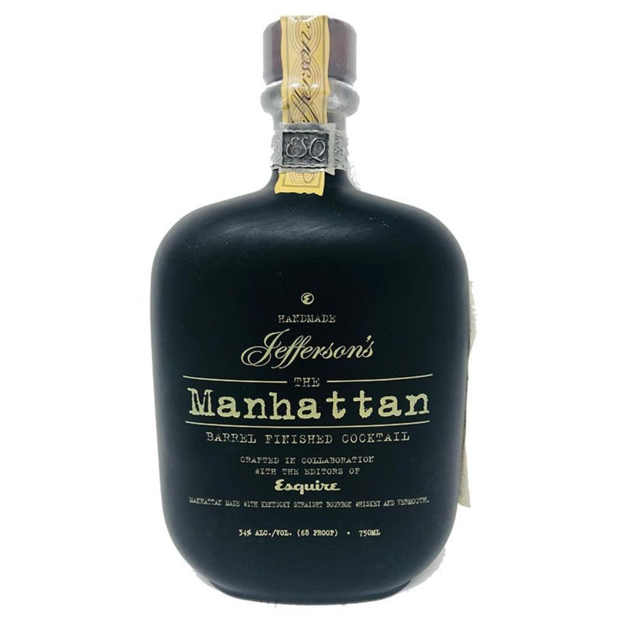 Jefferson’s Manhattan Barrel Finished Cocktail Bourbon Jefferson's