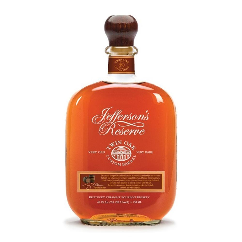 Jefferson’s Twin Oak Custom Barrel Bourbon Bourbon Jefferson's