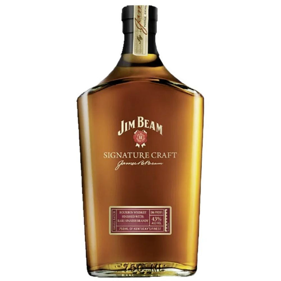 Jim Beam Signature Craft Finished with Rare Spanish Brandy Bourbon Jim Beam
