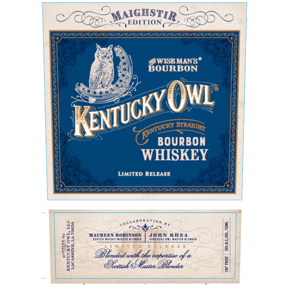 Kentucky Owl Maighstir Edition Kentucky Straight Bourbon Bourbon Kentucky Owl