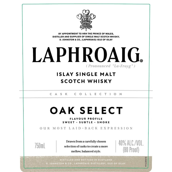 Laphroaig Cask Collection Oak Select Scotch Laphroaig