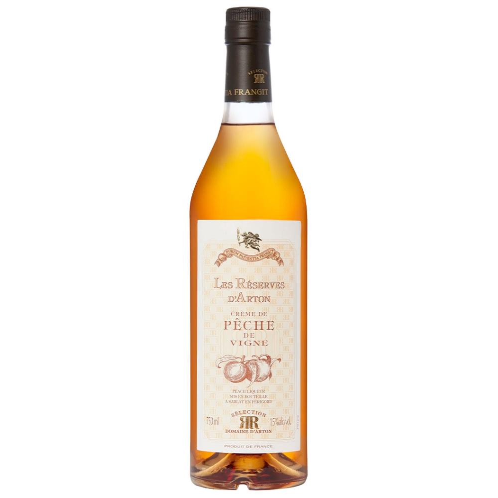 Les Reserves d'Arton Crème de Peche de Vigne Liqueur Les Reserves d'Arton