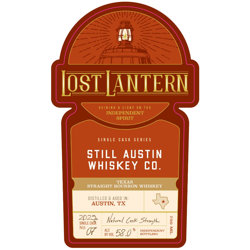 Lost Lantern Still Austin 4 Year Old Texas Straight Bourbon Bourbon Lost Lantern