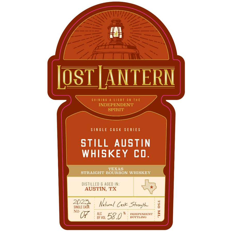 Lost Lantern Still Austin 4 Year Old Texas Straight Bourbon Bourbon Lost Lantern