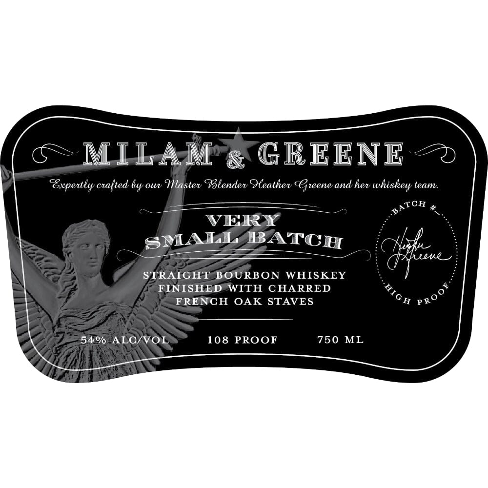 Milam & Greene Very Small Batch Straight Bourbon Bourbon Milam & Greene