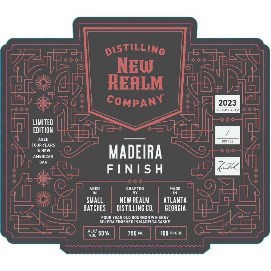New Realm 4 Year Old Madeira Finish Bourbon Bourbon New Realm Distilling