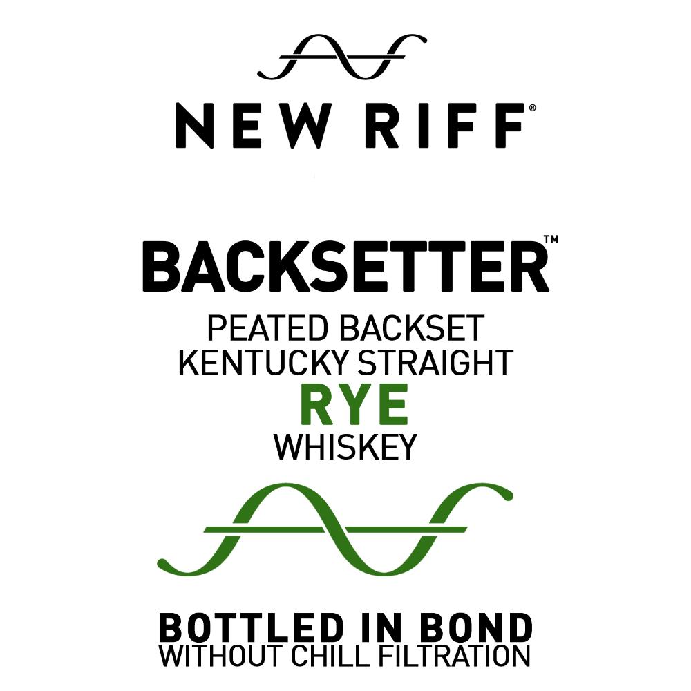 New Riff Backsetter Peated Backset Rye Whiskey Rye Whiskey New Riff Distilling
