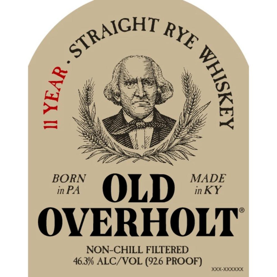 Old Overholt 11 Year Old Rye Whiskey Old Overholt