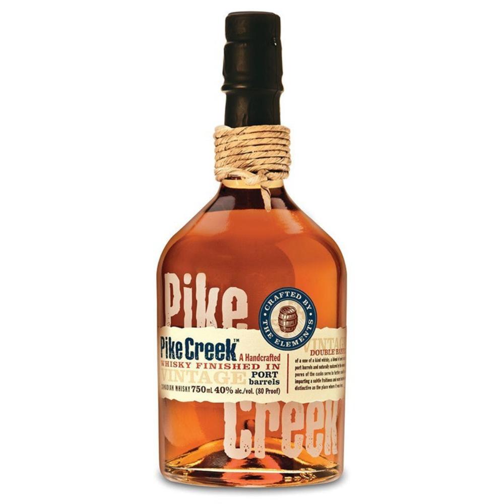 Pike Creek Whisky Finished In Port Barrels Canadian Whisky Pike Creek
