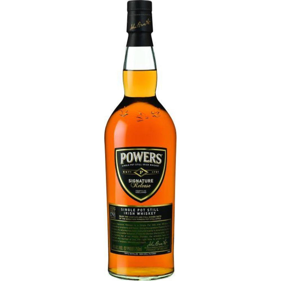 Powers Signature Release Irish Whiskey Irish whiskey Powers Irish Whiskey