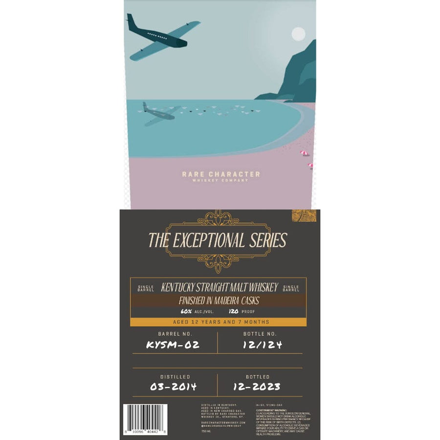 Rare Character The Exceptional Series Straight Malt Finished in Madeira Casks Straight Malt Whiskey Rare Character Whiskey