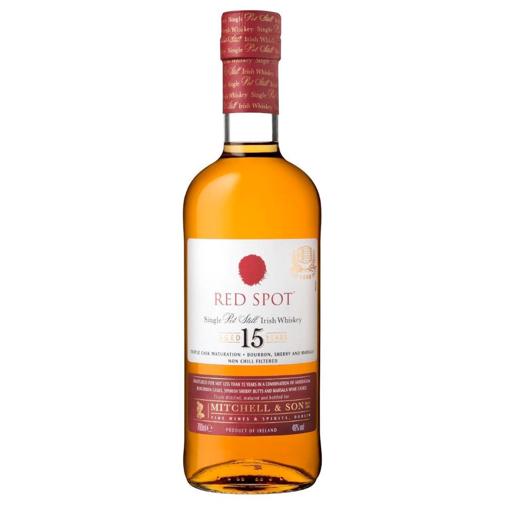 Red Spot 15 Year Old Irish whiskey Spot Whiskey