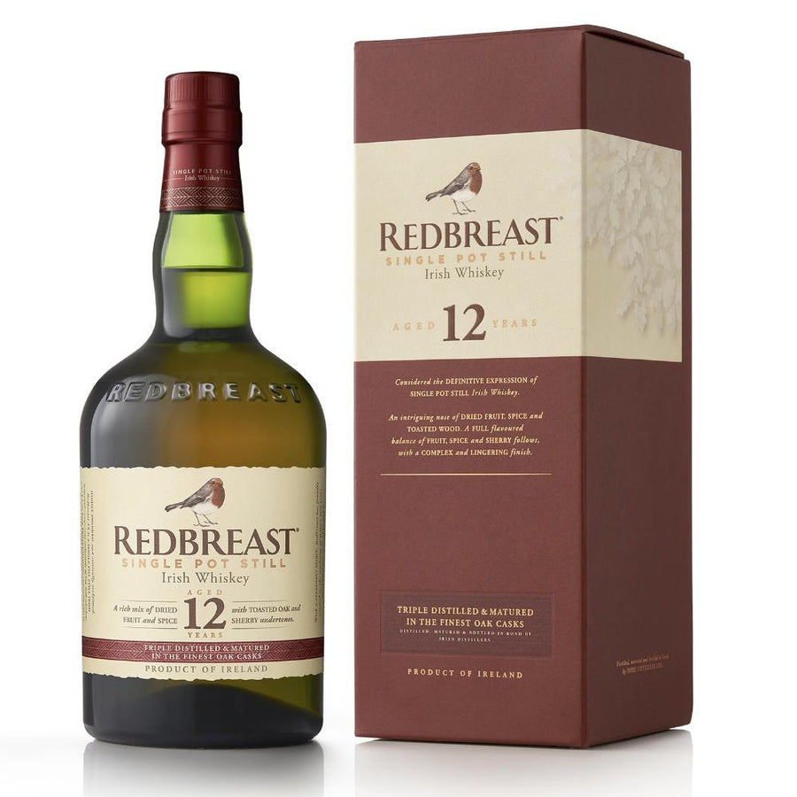 Redbreast 12 Year Old Irish whiskey Redbreast