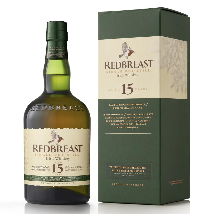 Redbreast 15 Year Old Irish whiskey Redbreast