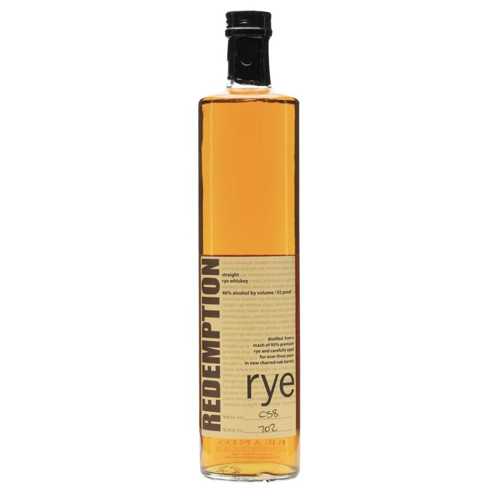 Redemption Rye Rye Whiskey Redemption