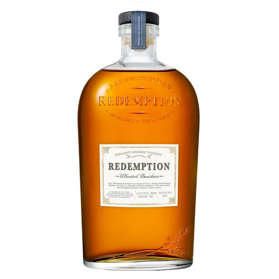 Redemption Wheated Bourbon Whiskey Bourbon Redemption