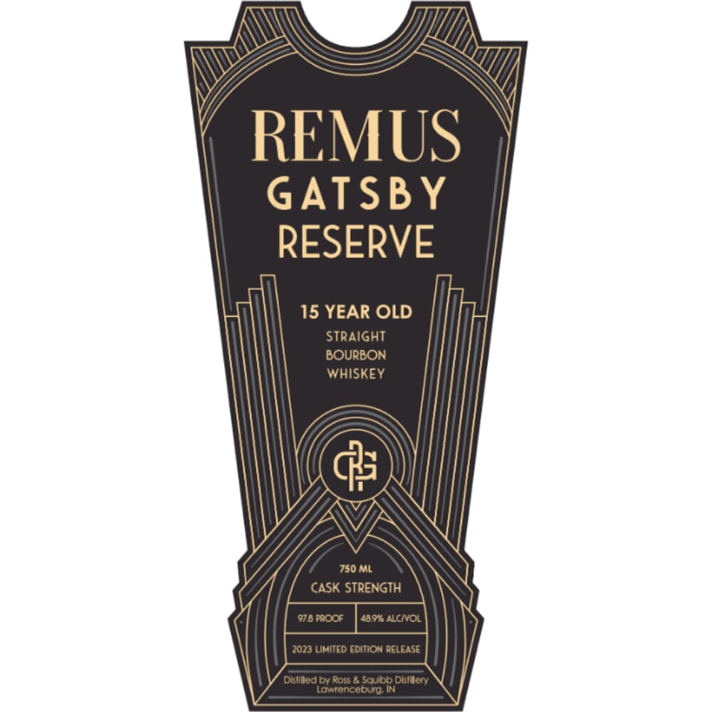 Remus Gatsby Reserve 2023 Release Bourbon George Remus