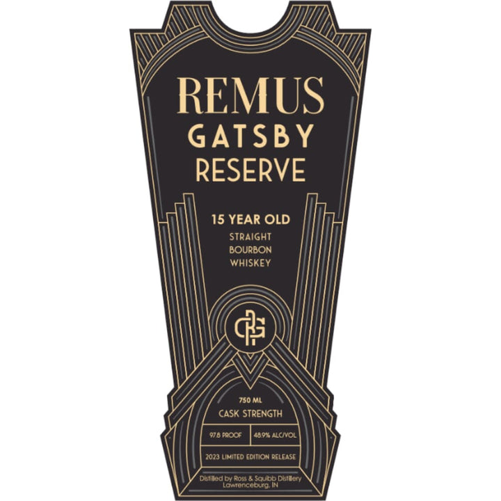 Remus Gatsby Reserve 2023 Release Bourbon George Remus