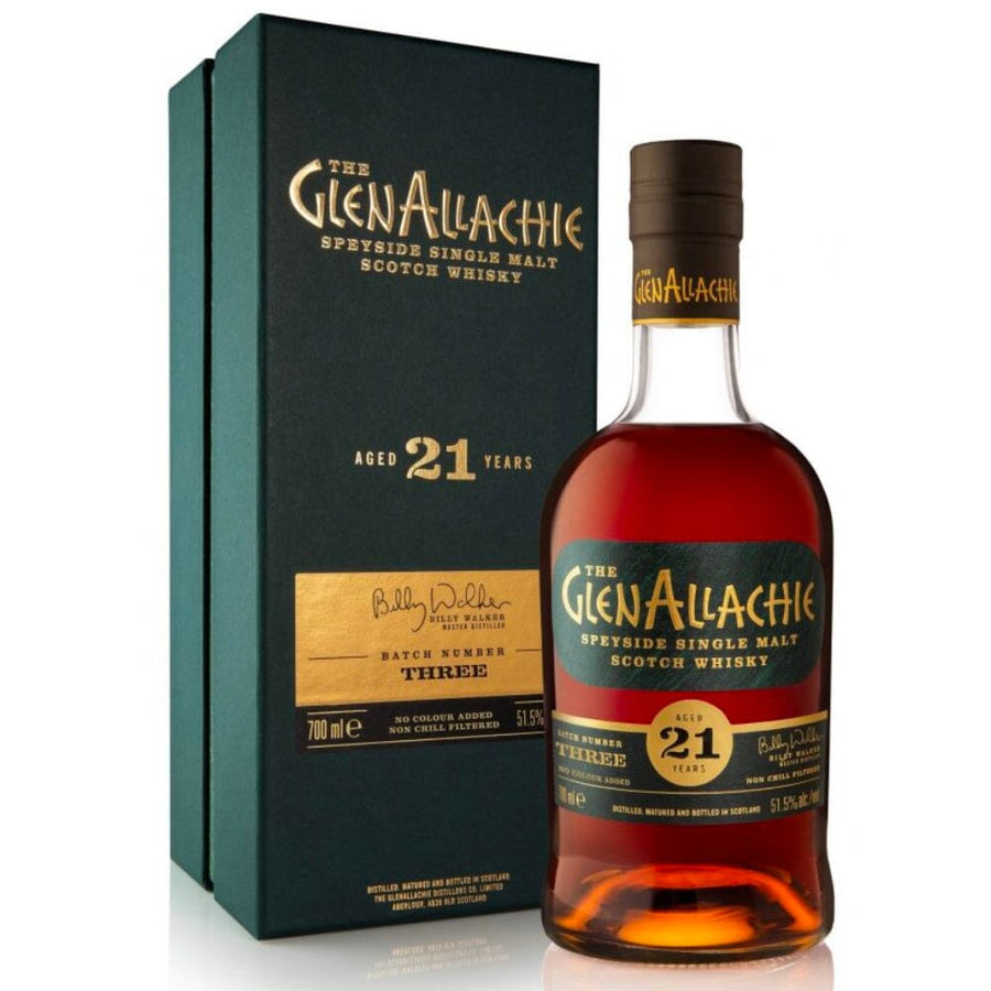 The GlenAllachie 21 Year Old Single Malt Scotch Whisky Batch 3 Scotch The GlenAllachie
