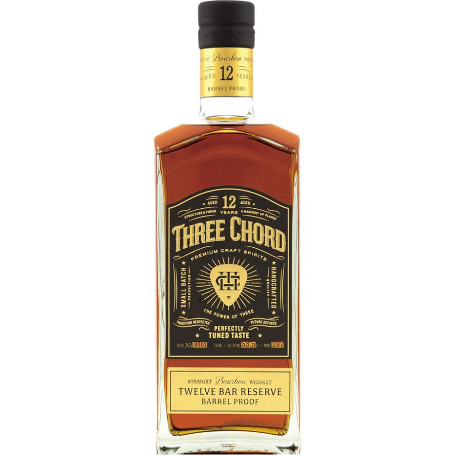 Three Chord Twelve Bar Reserve Bourbon Three Chord