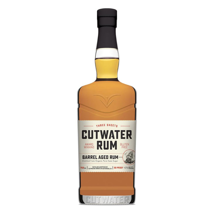 Three Sheets Barrel Aged Rum Rum Cutwater Spirits