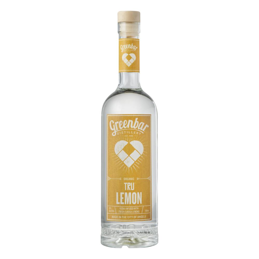 Tru Lemon Vodka Organic Vodka Greenbar Distillery