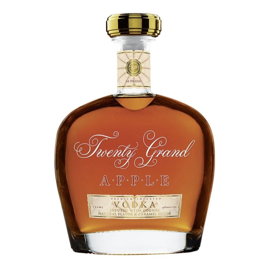 Twenty Grand APPLE VODKA Infused with Cognac Vodka Twenty Grand