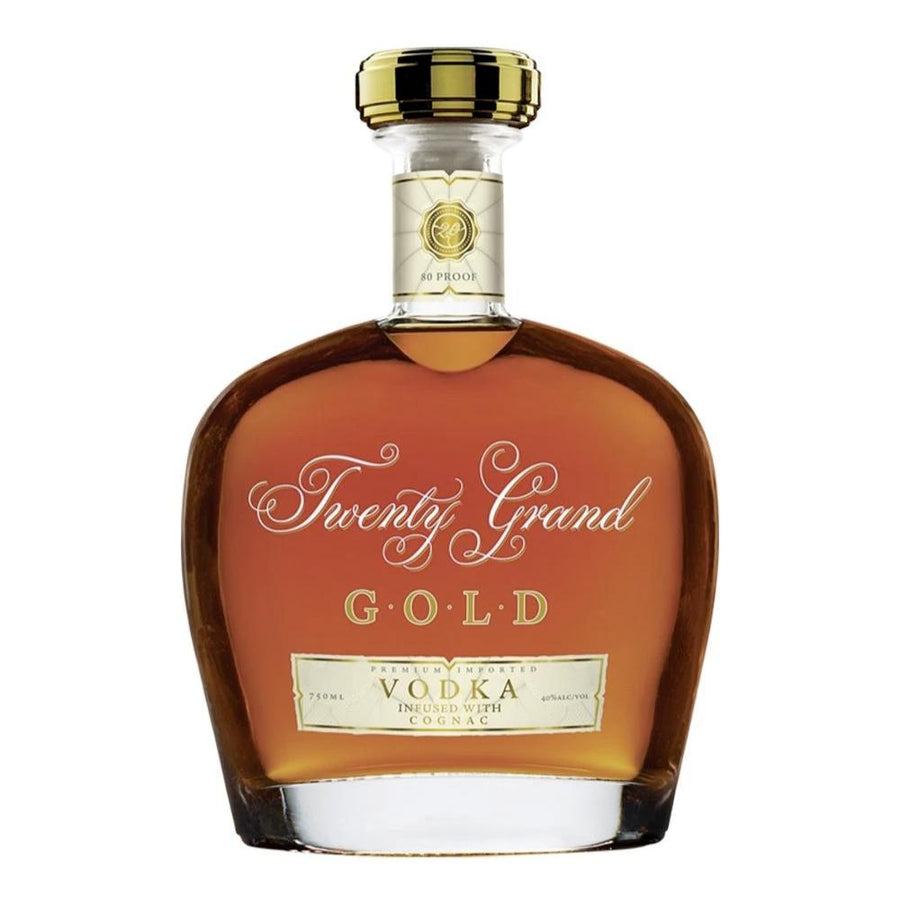 Twenty Grand GOLD VODKA Infused with Cognac Vodka Twenty Grand