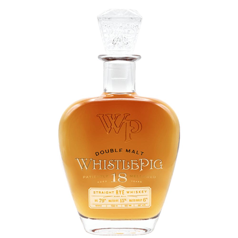 WhistlePig 18 Year Old Double Malt Rye Whiskey WhistlePig 