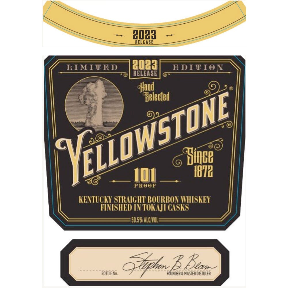 Yellowstone Limited Edition Bourbon 2023 Bourbon Yellowstone