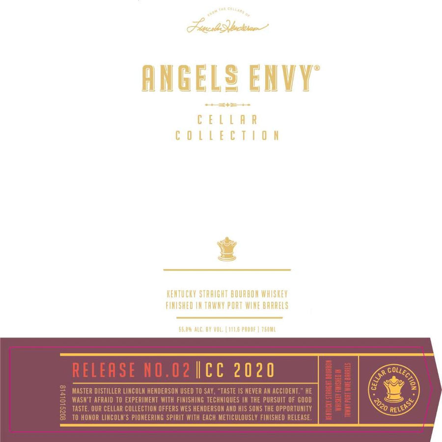 Angel's Envy Cellar Collection Release No. 2 Bourbon Angel's Envy