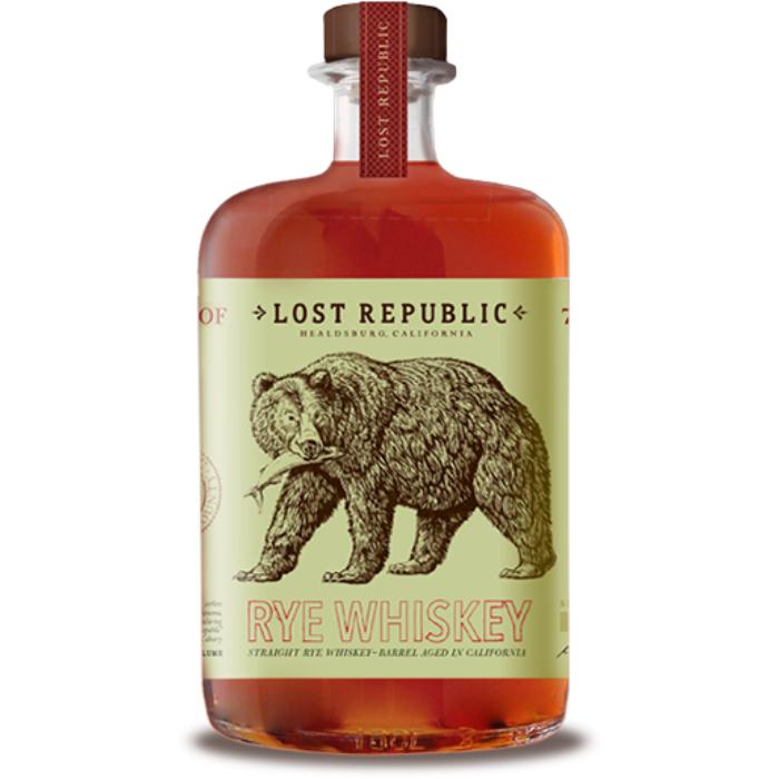 Lost Republic Rye Whiskey Rye Whiskey Lost Republic Distillery 