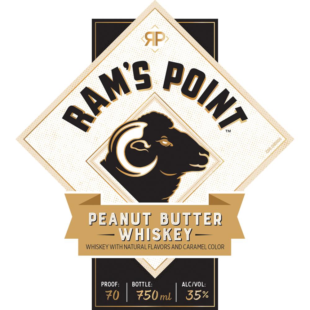Ram's Point Peanut Butter Whiskey American Whiskey Sazerac