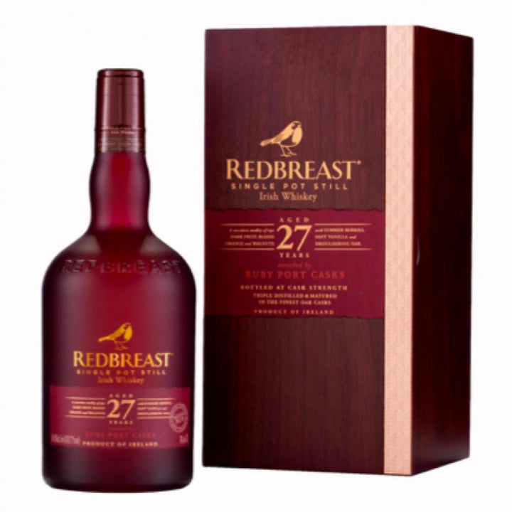 Redbreast 27 Year Old Ruby Port Casks Irish whiskey Redbreast