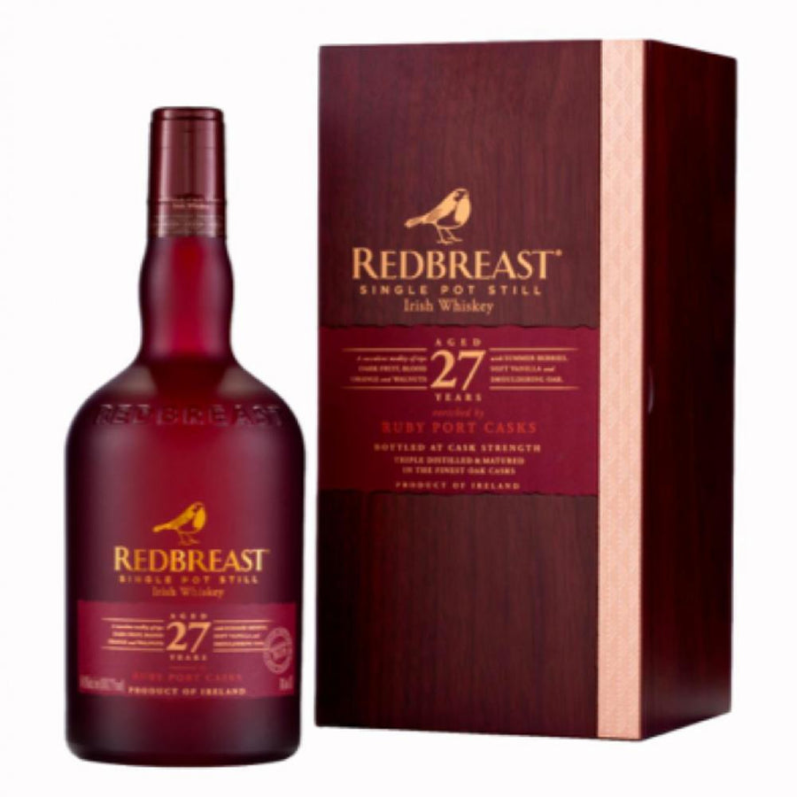 Redbreast 27 Year Old Ruby Port Casks Irish whiskey Redbreast