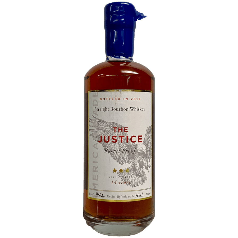 The Justice 14 Year Old Barrel Proof Bourbon Bourbon The Justice